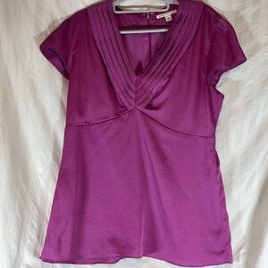 Banana Republic Vibrant Purple Blouse